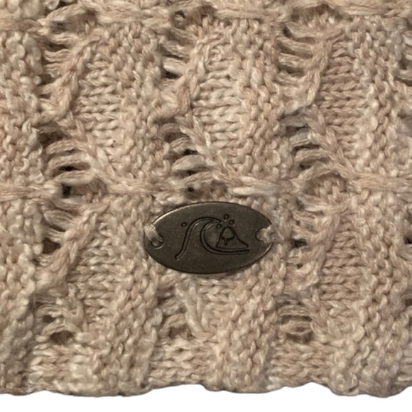 Quiksilver Lightweight Sweater in Natural Beige Size Large - Picture 10 of 14